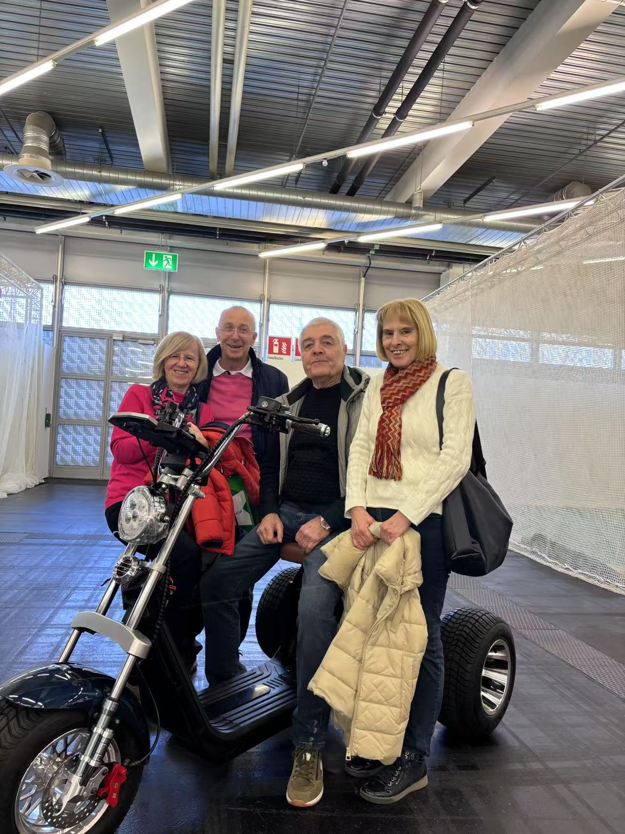 A Big Hit in Germany: Our Golf Trike Smiles All the Way!