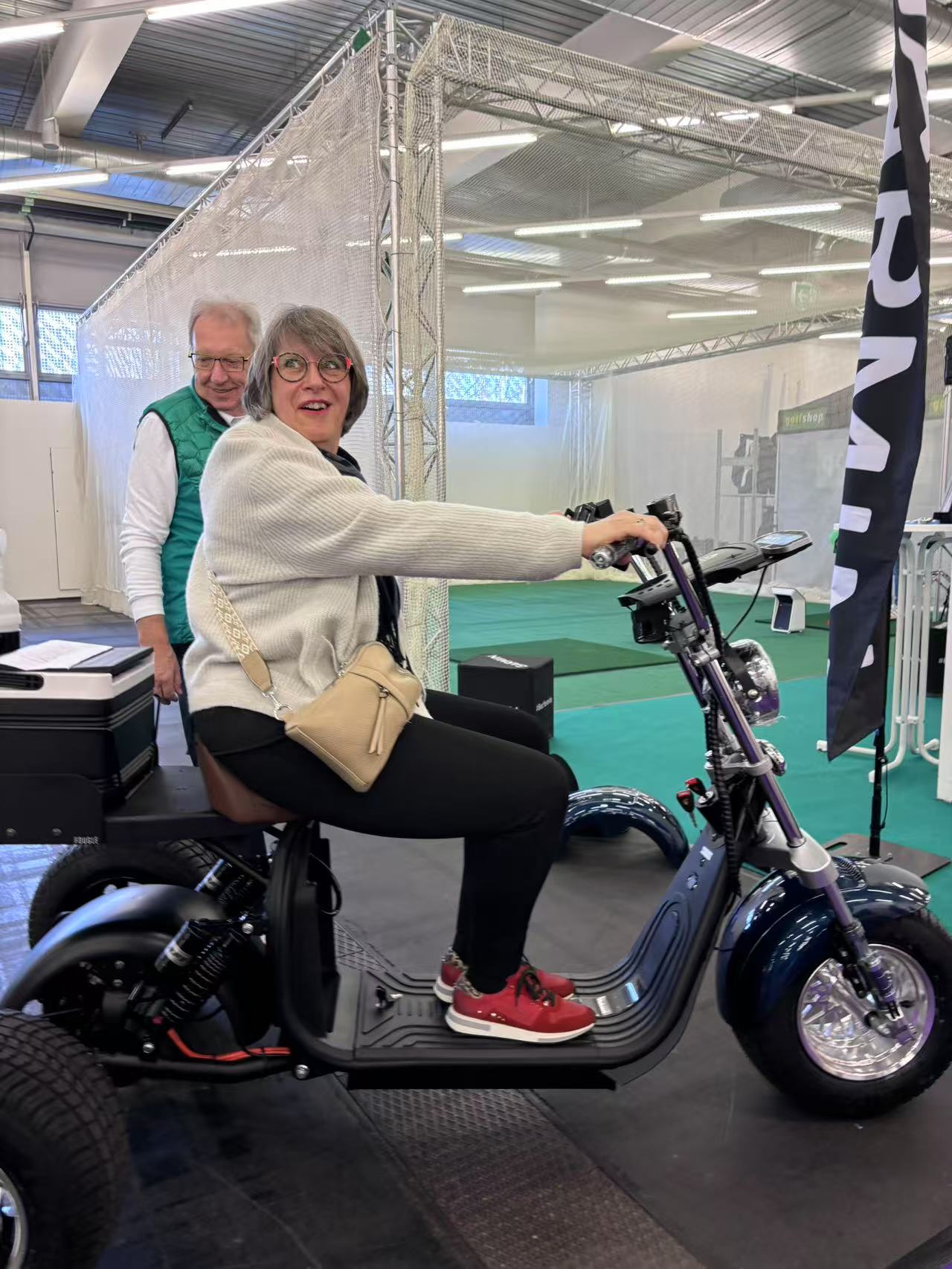 A Big Hit in Germany: Our Golf Trike Smiles All the Way!