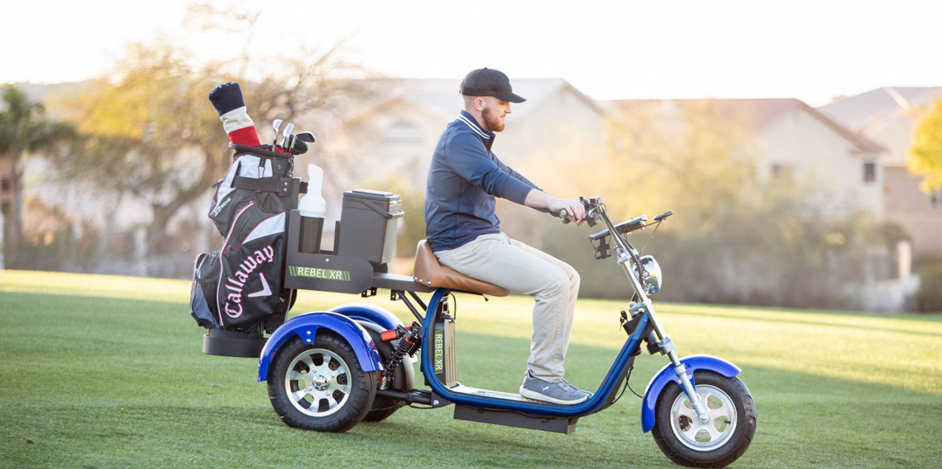Three-Wheel Golf Cart Fougle