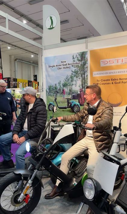 Welcome to Test Ride on Our Latest Golf Scooter in Munich and Dusseldorf