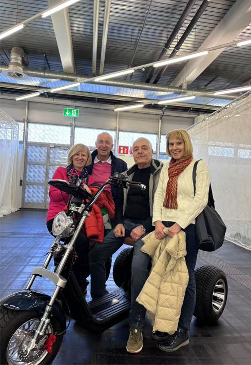 A Big Hit in Germany: Our Golf Trike Smiles All the Way!